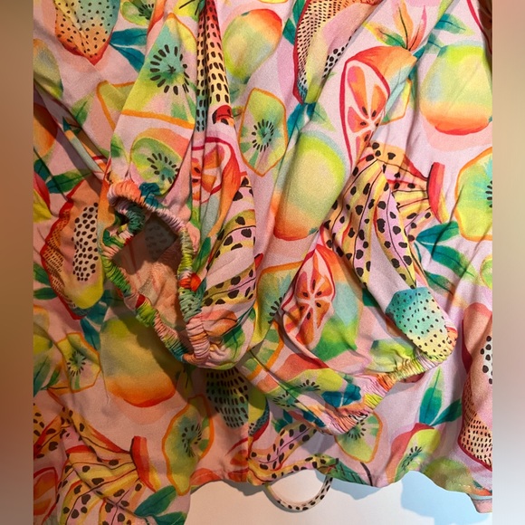 Anthropologie Fram Rio Rainforest Wrap Blouse - Picture 6 of 10